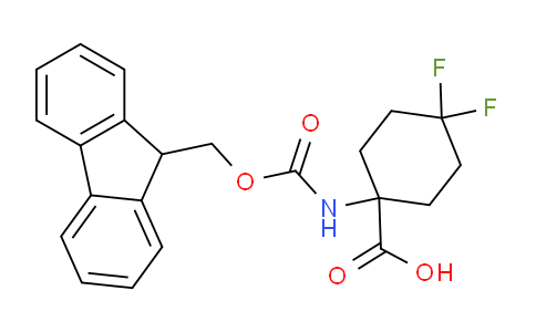 1986905-26-3 | 1-(9H-芴-9-基甲氧羰基氨基)-4,4-二氟环己烷羧酸