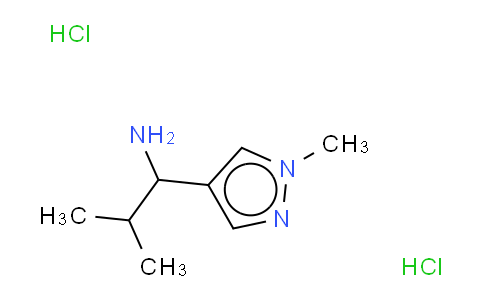 MC26Y823 | 2173992-00-0 | 2-methyl-1-(1-methylpyrazol-4-yl)propan-1-amine;dihydrochloride