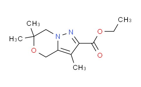 2414325-72-5 | ethyl 3,6,6-trimethyl-4,7-dihydropyrazolo[5,1-c][1,4]oxazine-2-carboxylate