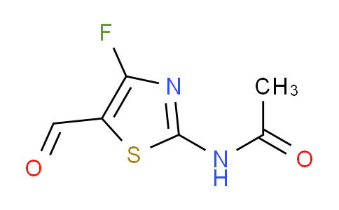 2241514-60-1 | N-(4-fluoro-5-formyl-thiazol-2-yl)acetamide