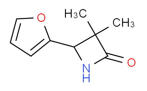 98810-45-8 | 4-(furan-2-yl)-3,3-dimethylazetidin-2-one