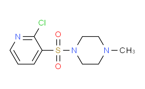 60597-73-1 | 1-[(2-chloropyridin-3-yl)sulfonyl]-4-methylpiperazine