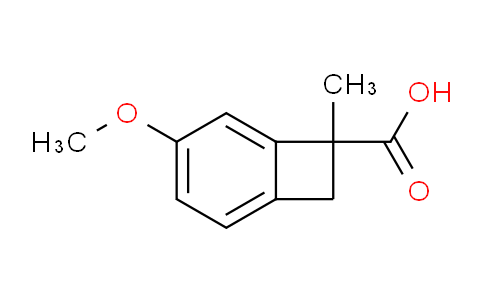 71644-63-8 | 4-methoxy-7-methyl-bicyclo[4.2.0]octa-1,3,5-triene-7-carboxylic acid