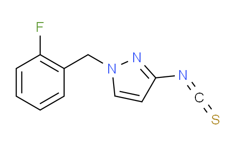 1004194-40-4 | 1-(2-fluorophenyl)methyl-3-isothiocyanato-1H-pyrazole