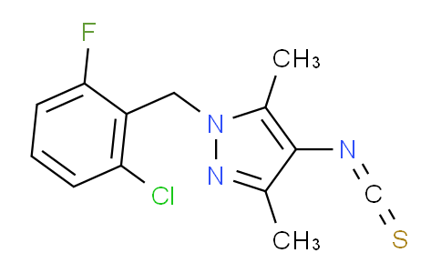 1006333-06-7 | 1-(2-chloro-6-fluorophenyl)methyl-4-isothiocyanato-3,5-dimethyl-1H-pyrazole