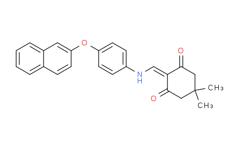 1020252-64-5 | 5,5-Dimethyl-2-{4-(2-naphthyloxy)anilinomethylene}-1,3-cyclohexanedione