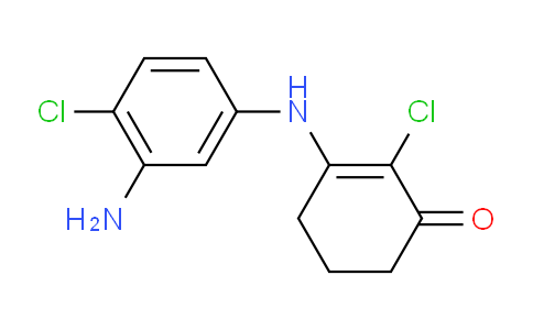DY274C38 | 1023576-47-7 | 2-Cyclohexen-1-one, 3-[(3-amino-4-chlorophenyl)amino]-2-chloro-