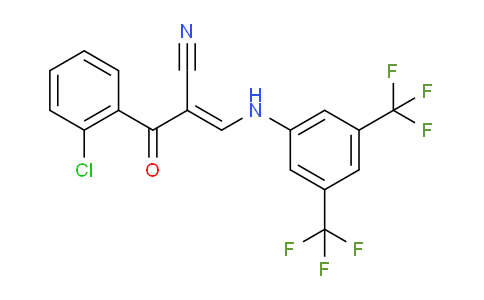 1024915-24-9 | (E)-3-[3,5-Bis(trifluoromethyl)anilino]-2-(2-chlorobenzoyl)prop-2-enenitrile