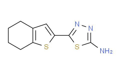 100988-06-5 | 5-(4,5,6,7-Tetrahydro-1-benzothien-2-yl)-1,3,4-thiadiazol-2-amine
