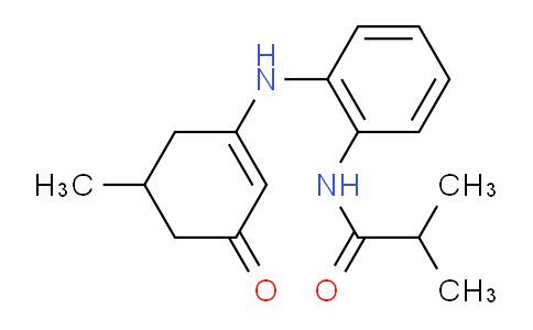 1020252-25-8 | 2-methyl-N-{2-[(5-methyl-3-oxocyclohex-1-en-1-yl)amino]phenyl}propanamide