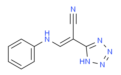 1020252-60-1 | (2E)-3-(phenylamino)-2-(1H-1,2,3,4-tetrazol-5-yl)prop-2-enenitrile
