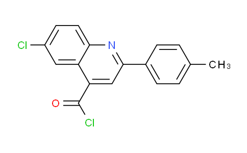 MC276B77 | 103914-62-1 | 6-Chloro-2-(4-methylphenyl)quinoline-4-carbonyl chloride