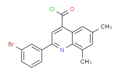 DY276C24 | 1160262-79-2 | 2-(3-Bromophenyl)-6,8-dimethylquinoline-4-carbonyl chloride
