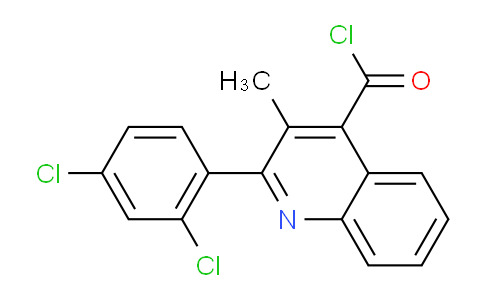 1160264-97-0 | 2-(2,4-Dichlorophenyl)-3-methylquinoline-4-carbonyl chloride