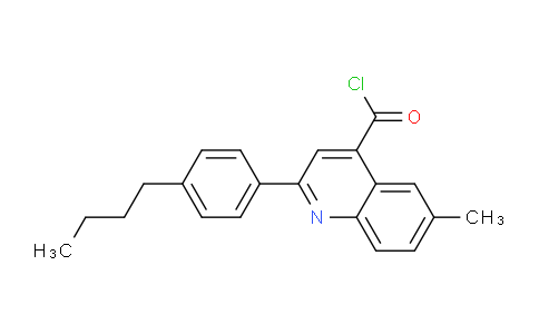 MC276M93 | 1160253-57-5 | 2-(4-Butylphenyl)-6-methylquinoline-4-carbonyl chloride