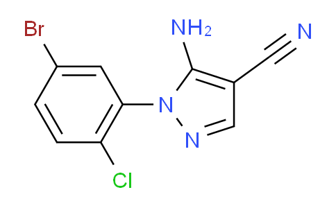 MC276Y77 | 1159678-42-8 | 5-Amino-1-(5-bromo-2-chlorophenyl)-1H-pyrazole-4-carbonitrile
