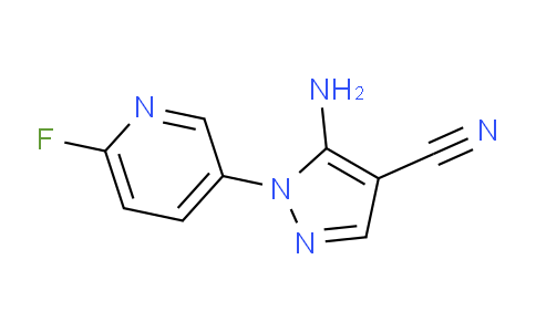 1159678-66-6 | 5-Amino-1-(6-fluoropyridin-3-yl)-1H-pyrazole-4-carbonitrile