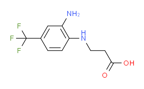106484-66-6 | 3-{[2-amino-4-(trifluoromethyl)phenyl]amino}propanoic acid