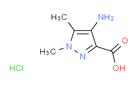 1197235-18-9 | 4-Amino-1,5-dimethyl-1H-pyrazole-3-carboxylic acid hydrochloride