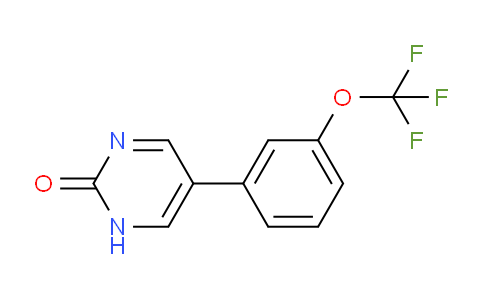 1111108-51-0 | 5-[3-(trifluoromethoxy)phenyl]-1H-pyrimidin-2-one