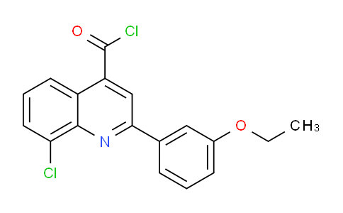 1160263-73-9 | 8-Chloro-2-(3-ethoxyphenyl)quinoline-4-carbonyl chloride