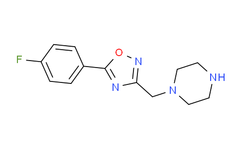 1081658-09-4 | 1-{5-(4-Fluorophenyl)-1,2,4-oxadiazol-3-yl-methyl}piperazine