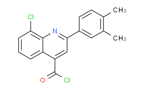 1160256-38-1 | 8-Chloro-2-(3,4-dimethylphenyl)quinoline-4-carbonyl chloride