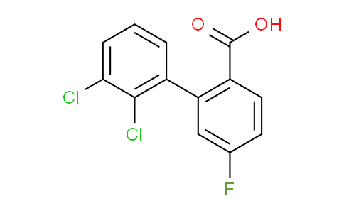 1178742-29-4 | 2-(2,3-dichlorophenyl)-4-fluorobenzoic Acid