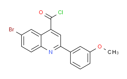 DY278D79 | 1160265-00-8 | 6-Bromo-2-(3-methoxyphenyl)quinoline-4-carbonyl chloride