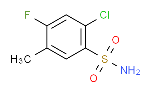 MC278N05 | 1208077-19-3 | 2-chloro-4-fluoro-5-methylbenzene-1-sulfonamide