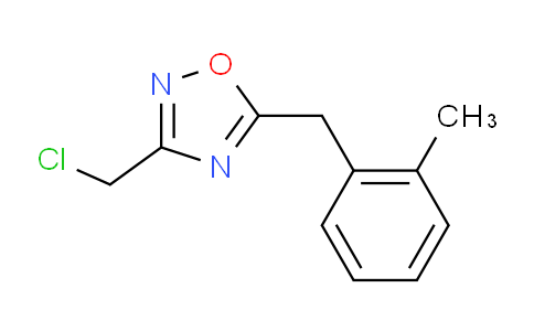 1092280-36-8 | 3-(Chloromethyl)-5-(2-methylphenyl)methyl-1,2,4-oxadiazole