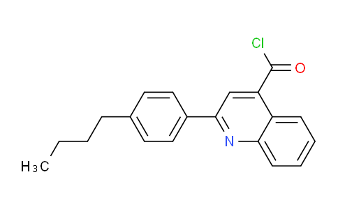 DY278W73 | 1160264-66-3 | 2-(4-Butylphenyl)quinoline-4-carbonyl chloride