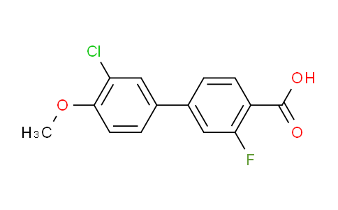 DY279D45 | 1184800-22-3 | 4-(3-chloro-4-methoxyphenyl)-2-fluorobenzoic acid