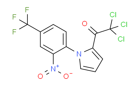 DY27A417 | 1160995-30-1 | 2,2,2-Trichloro-1-1-(2-nitro-4-trifluoromethyl-phenyl)-1H-pyrrol-2-yl-ethanone