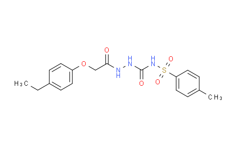 1024439-41-5 | 1-(2-(4-Ethylphenoxy)acetyl)-4-((4-methylphenyl)sulfonyl)semicarbazide