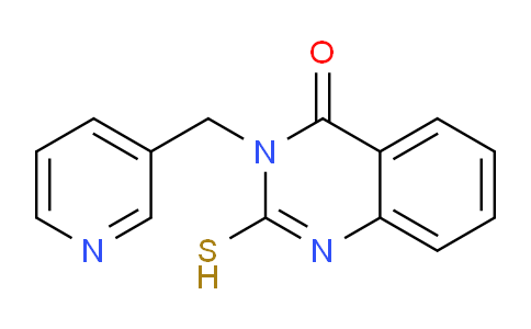 422274-53-1 | 3-[(pyridin-3-yl)methyl]-2-sulfanyl-3,4-dihydroquinazolin-4-one