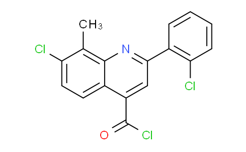1160263-60-4 | 7-Chloro-2-(2-chlorophenyl)-8-methylquinoline-4-carbonyl chloride