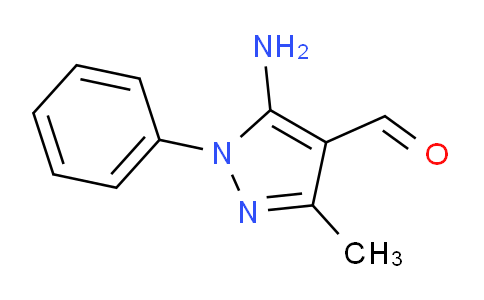 52217-35-3 | 5-amino-3-methyl-1-phenyl-pyrazole-4-carbaldehyde