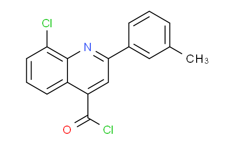 1160263-53-5 | 8-Chloro-2-(3-methylphenyl)quinoline-4-carbonyl chloride