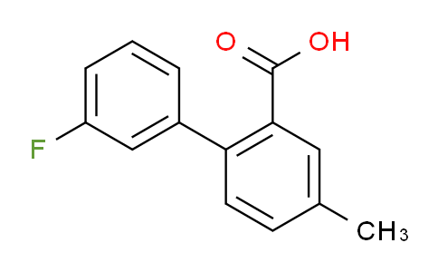 1214357-36-4 | 2-(3-fluorophenyl)-5-methylbenzoic acid