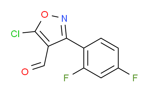 1188135-97-8 | 5-Chloro-3-(2,4-difluorophenyl)-1,2-oxazole-4-carbaldehyde