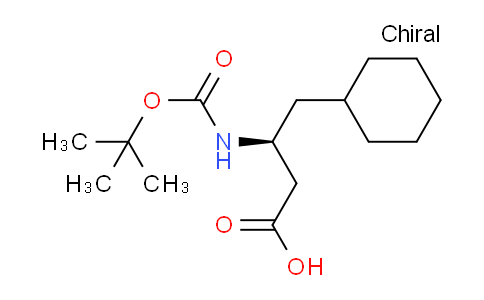 704916-75-6 | (3S)-3-(tert-butoxycarbonylamino)-4-cyclohexyl-butanoic acid