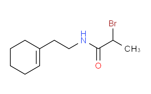 1119453-10-9 | 2-Bromo-N-(2-cyclohex-1-en-1-ylethyl)propanamide