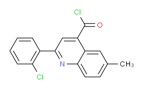 1160253-65-5 | 2-(2-Chlorophenyl)-6-methylquinoline-4-carbonyl chloride