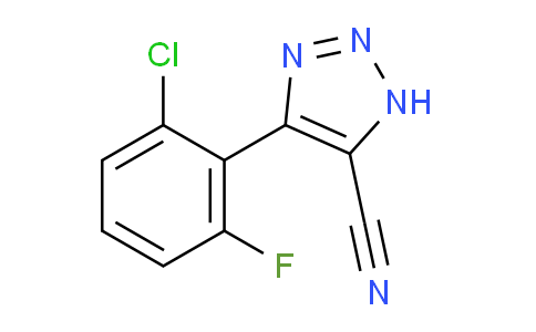 MC27M576 | 1071166-49-8 | 4-(6-Chloro-2-fluorophenyl)-1H-1,2,3-triazole-5-carbonitrile