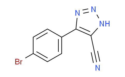 1119392-12-9 | 4-(4-bromophenyl)-1H-1,2,3-triazole-5-carbonitrile