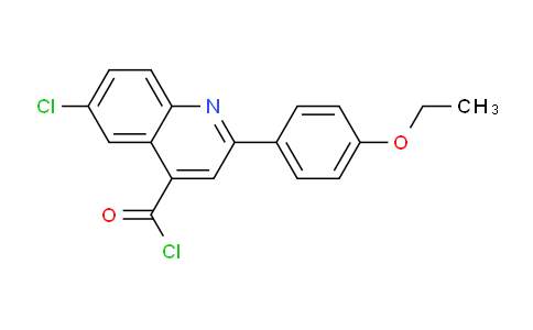 MC27M830 | 1160263-33-1 | 6-Chloro-2-(4-ethoxyphenyl)quinoline-4-carbonyl chloride