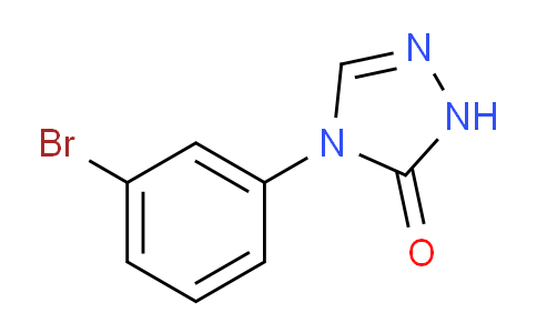 1007578-99-5 | 4-(3-Bromophenyl)-2,4-dihydro-3H-1,2,4-triazol-3-one