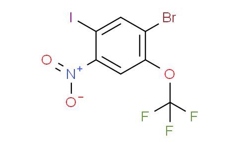 1187386-19-1 | 1-Bromo-5-iodo-4-nitro-2-(trifluoromethoxy)benzene