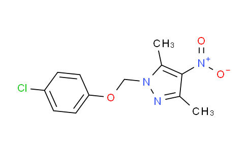 1001519-05-6 | 1-(4-chlorophenoxy)methyl-3,5-dimethyl-4-nitro-1H-pyrazole